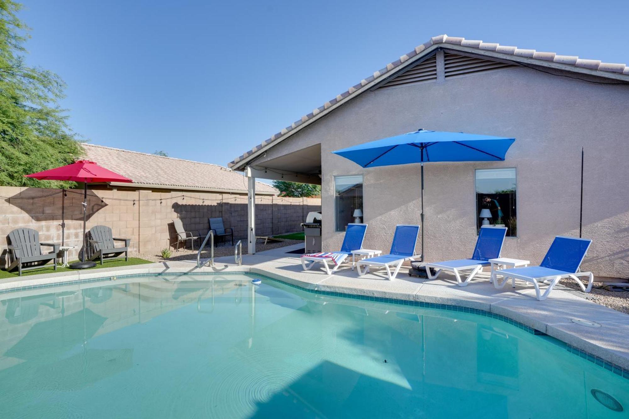 Вилла Sunny Surprise Getaway With Private Yard And Pool Экстерьер фото